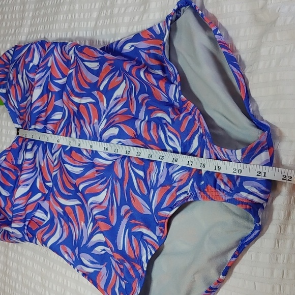 NWT Women's One Piece Multicolored Speedo Swimsuit - Picture 15 of 16
